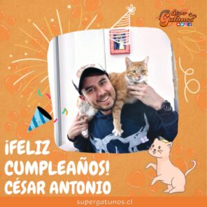 ¡Feliz Cumpleaños querido César Antonio Campos!