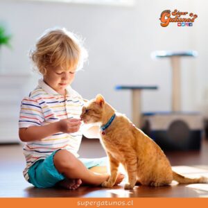 ¿Sabías que los gatos les enseñan a los niños a entender sus emociones?