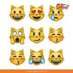 Descubre la historia detrás de los emojis de gato en WhatsApp